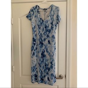 Lulus midi tie dye dress- size small